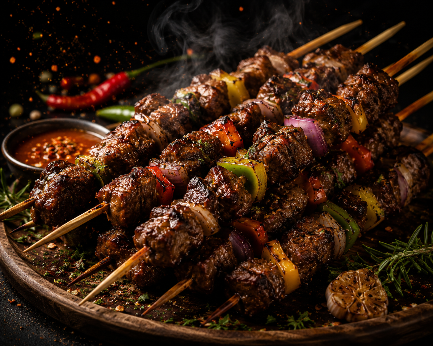 Brochettes grillées
